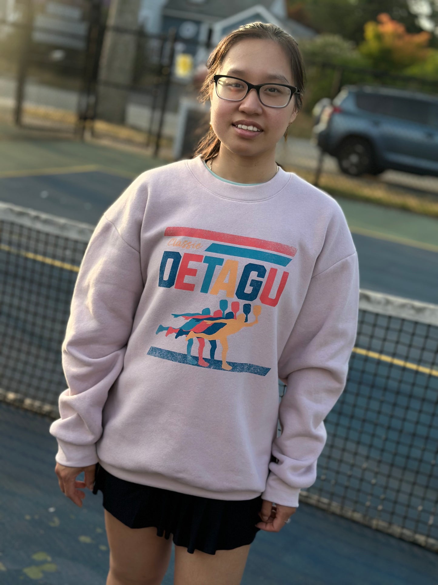 Retro Circuit Crewneck Sweatshirt (Sustainable Material) Unisex